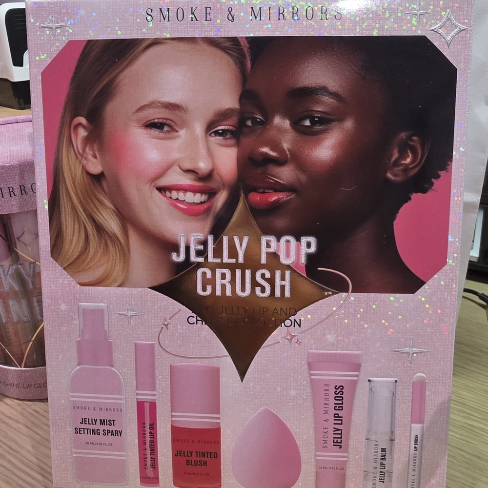 Smoke & Mirrors Jelly Lip Gloss Set - Pink Collection - Picture 2 of 3